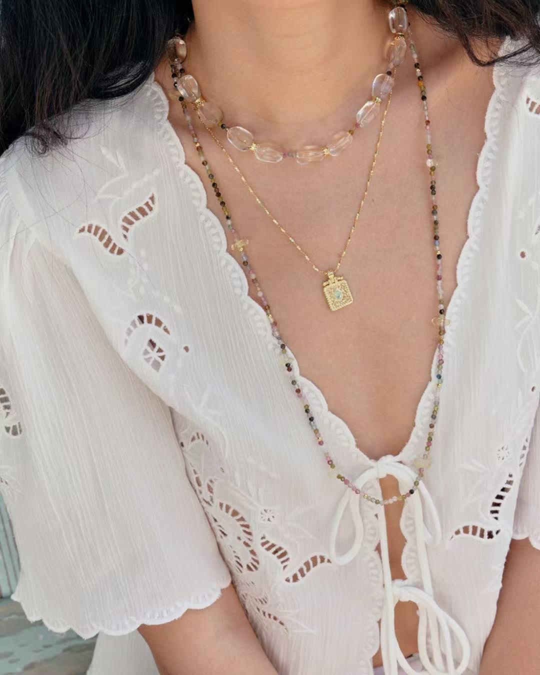 Glass Bead Necklace