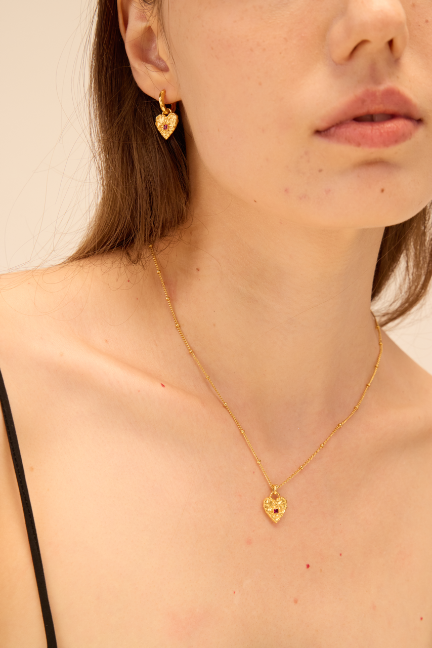 The Red Heart Necklace