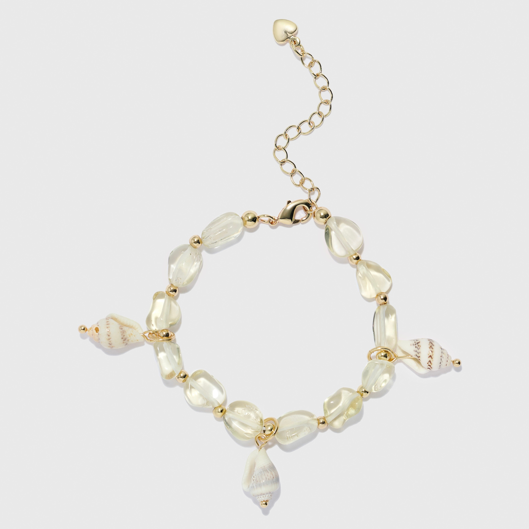 Sunlit Shell Bracelet