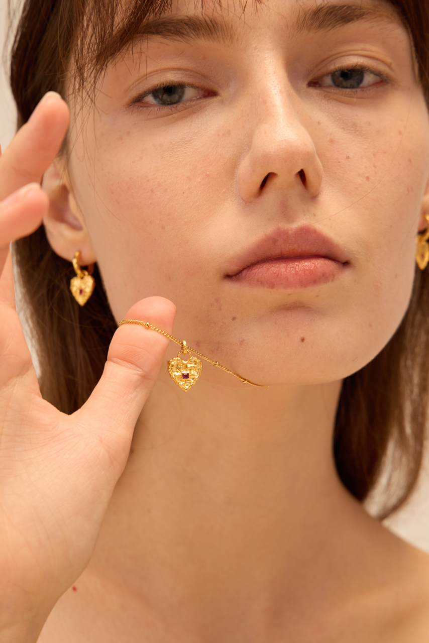 The Red Heart Necklace