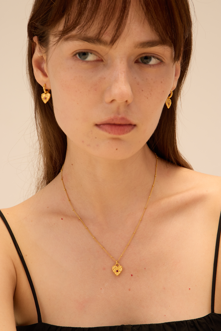 The Red Heart Necklace