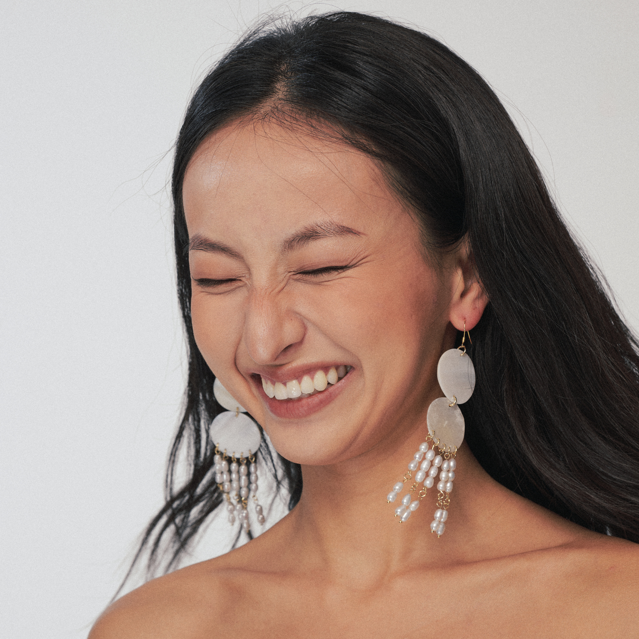 Cascade Pearl Earrings