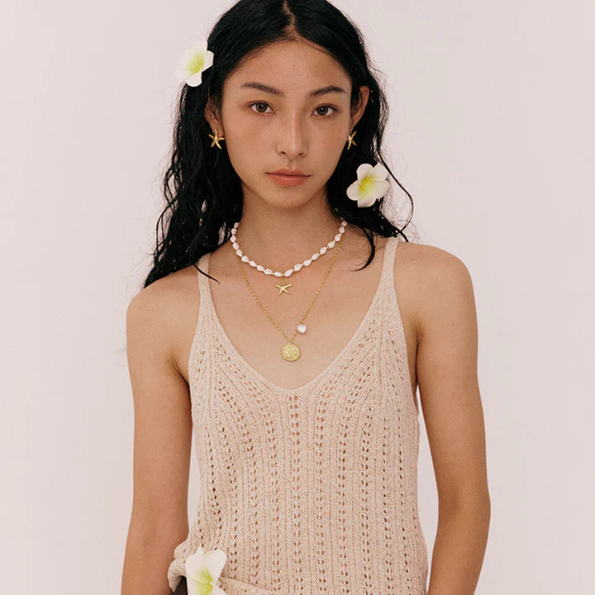 Starfish Shell Necklace