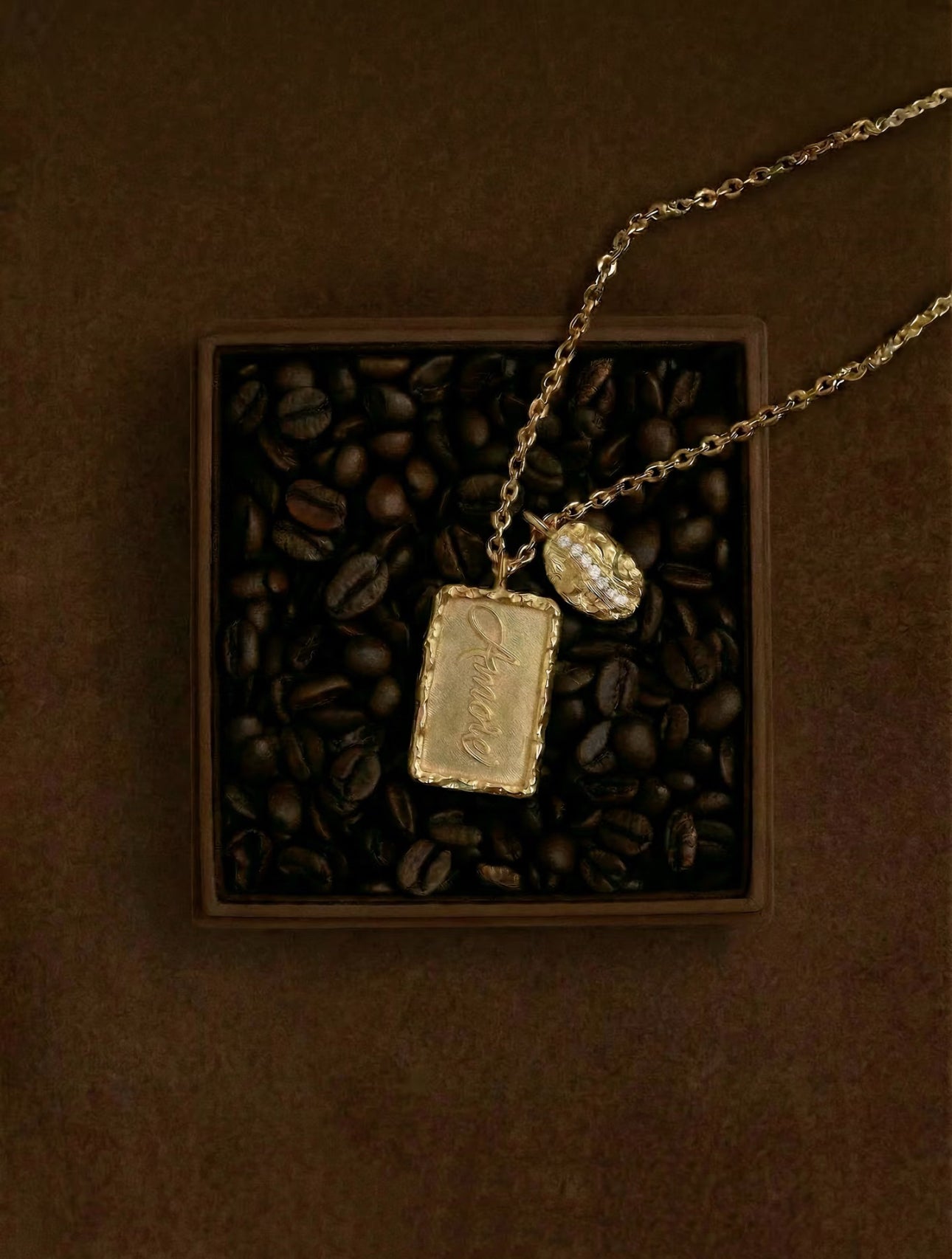 The Coffee Bean Necklace