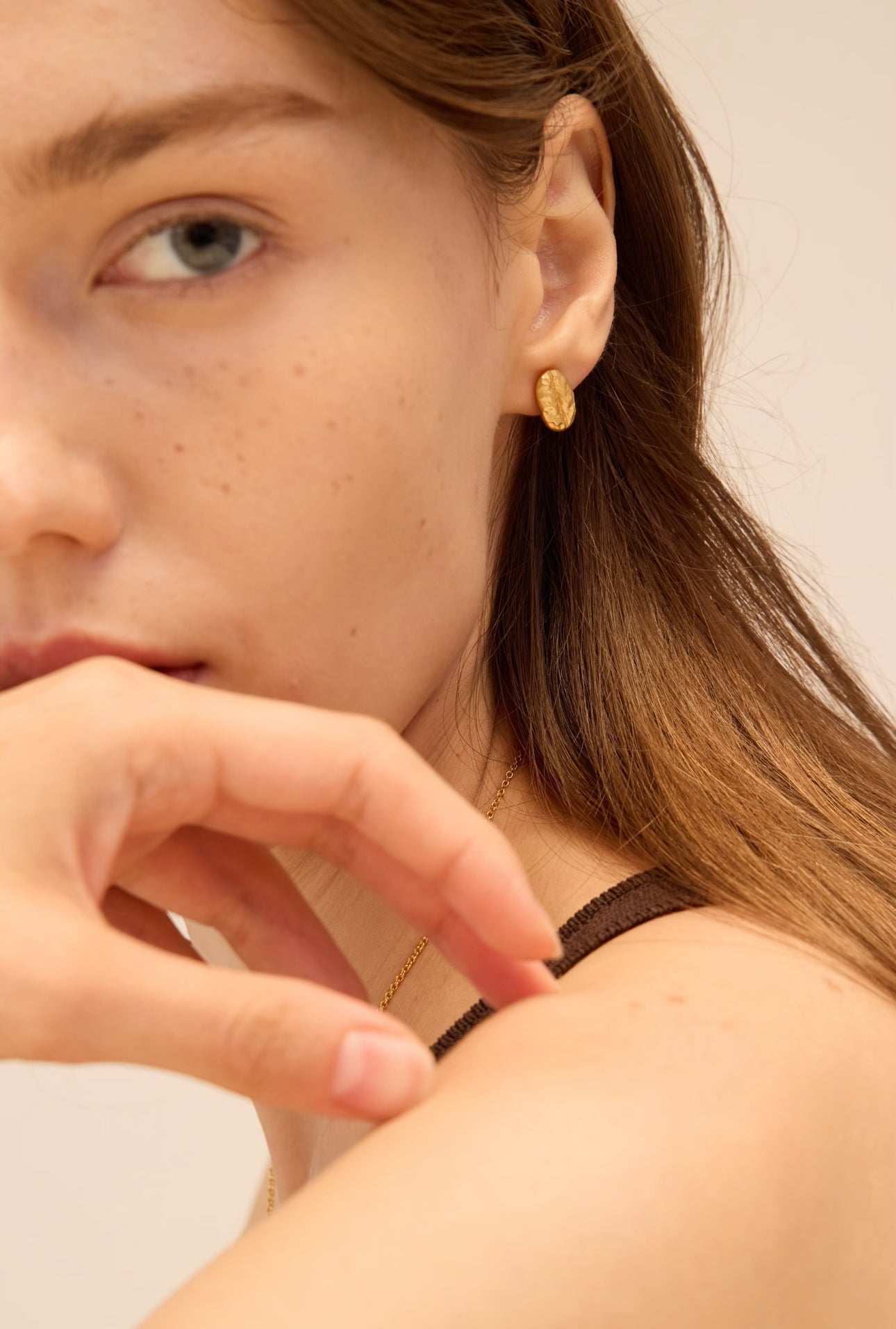 The Coffee Bean Earrings