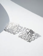 Fire and Cloud Silver Earrings