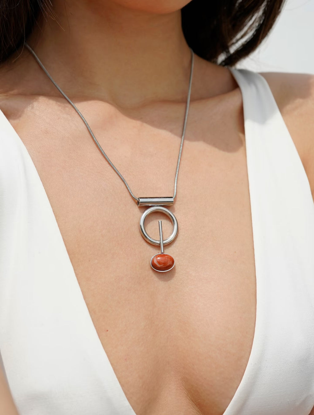 Mulan Silver Necklace