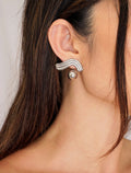 Assembling Water Silver Multi-Way Earrings