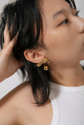 Assembling Water Gold Multi-Way Earrings