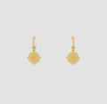 Texture Compass Earrings